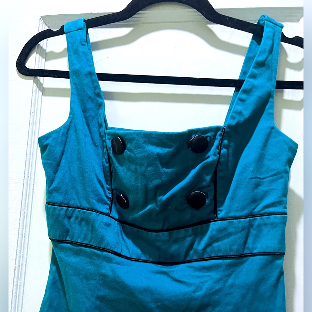 Guess teal blue dress